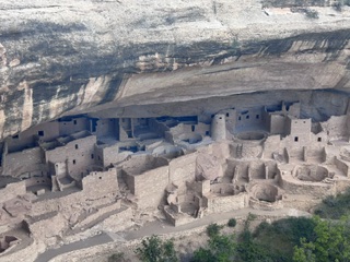 View from ledge of Cliff Palace @ Mesa Verde National Park